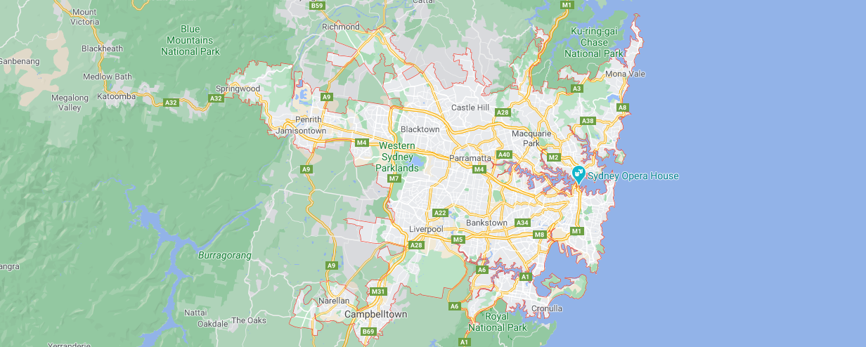 Sydney-map